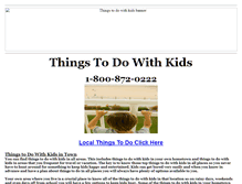 Tablet Screenshot of funthingstodowithkidsin.com